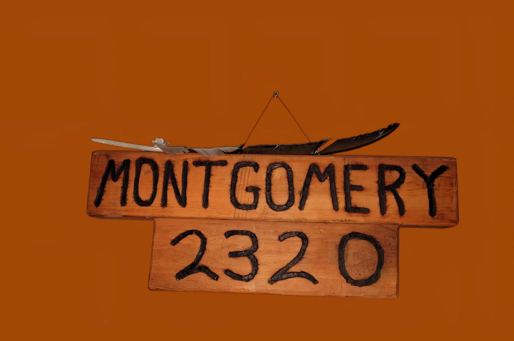 The sign that started it all -  Montgomery 2320 BDS