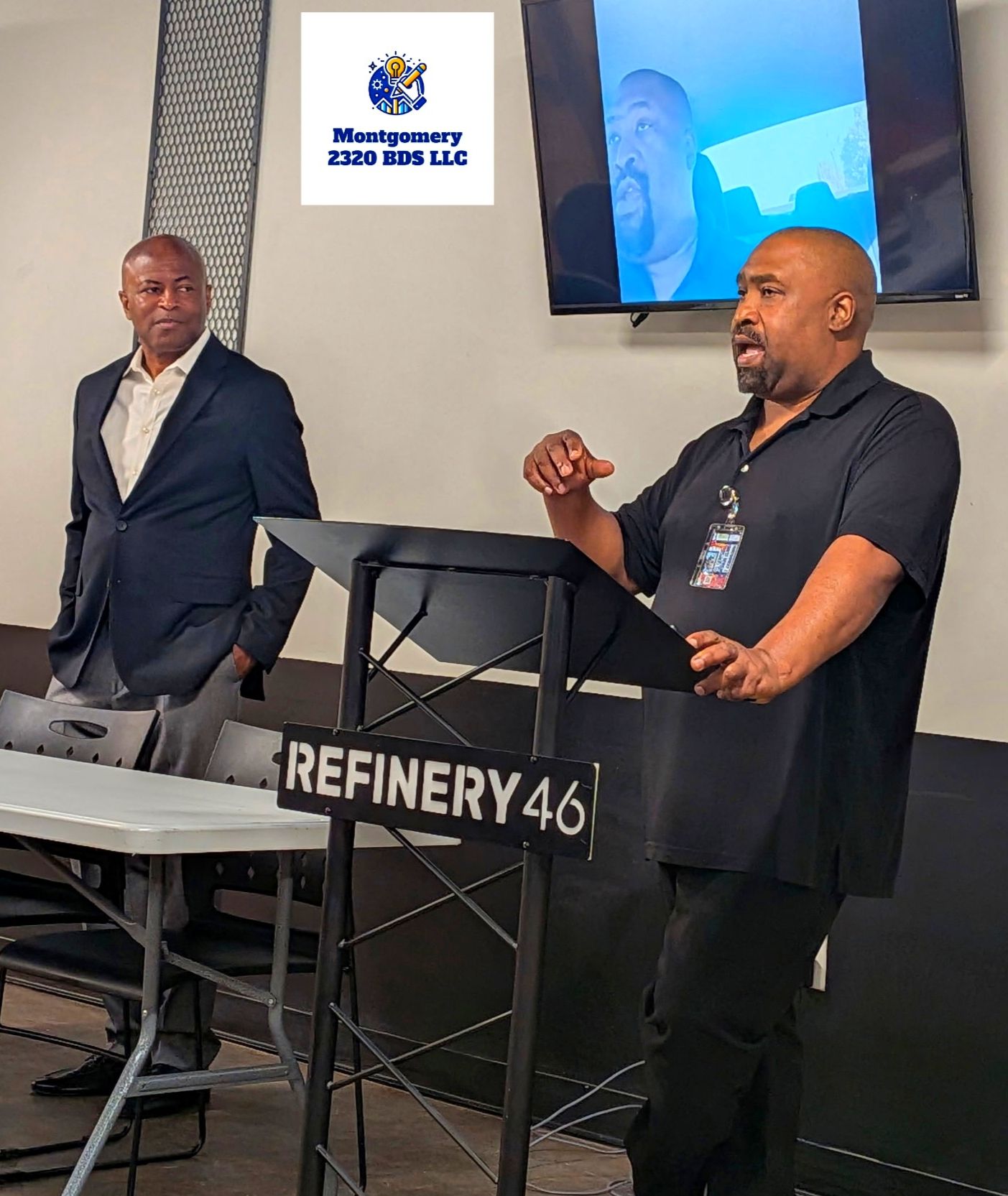 Montgomery 2320 Business Seminar May 7th, 2026 with James Montgomery Sr. and Mayoral Candidate Vop Osili